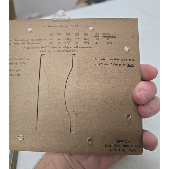 Vintage Advertising Promotional Made in USA Landscape Photo Picture Frame Decor - Picture 7 of 7